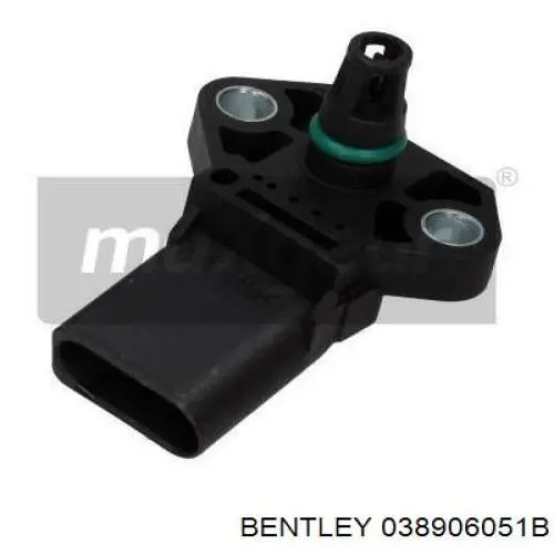 Sensor de presion de carga (inyeccion de aire turbina) 038906051B Bentley
