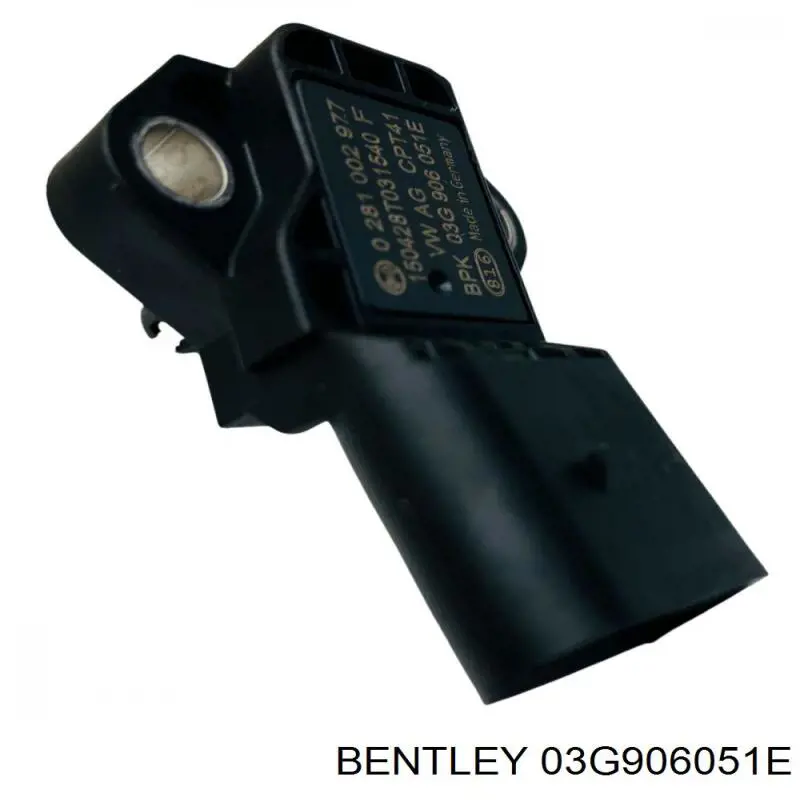 03G906051E Bentley датчик давления наддува