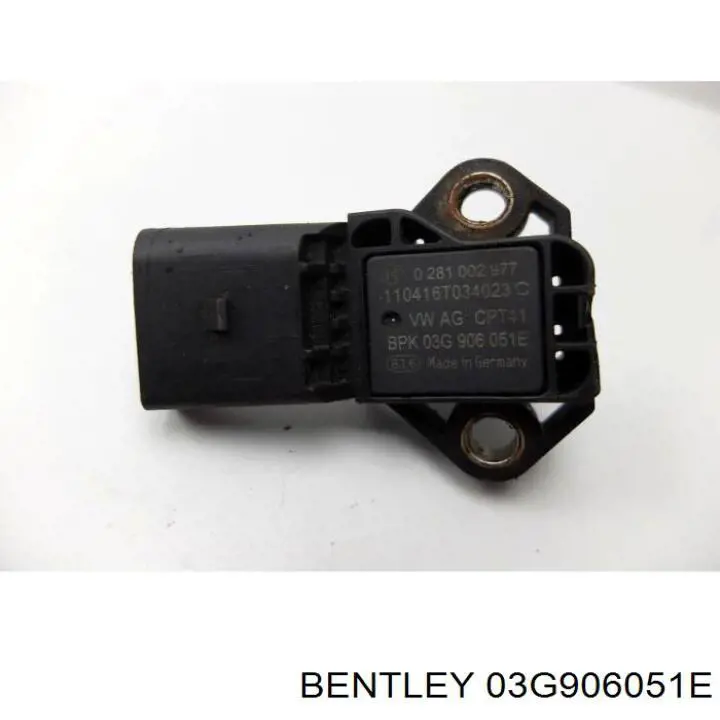 Sensor de presion de carga (inyeccion de aire turbina) 03G906051E Bentley