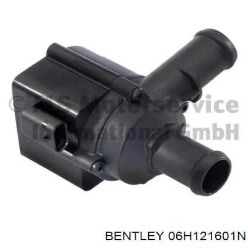 06H121601N Bentley bomba de água (bomba de esfriamento, adicional elétrica)