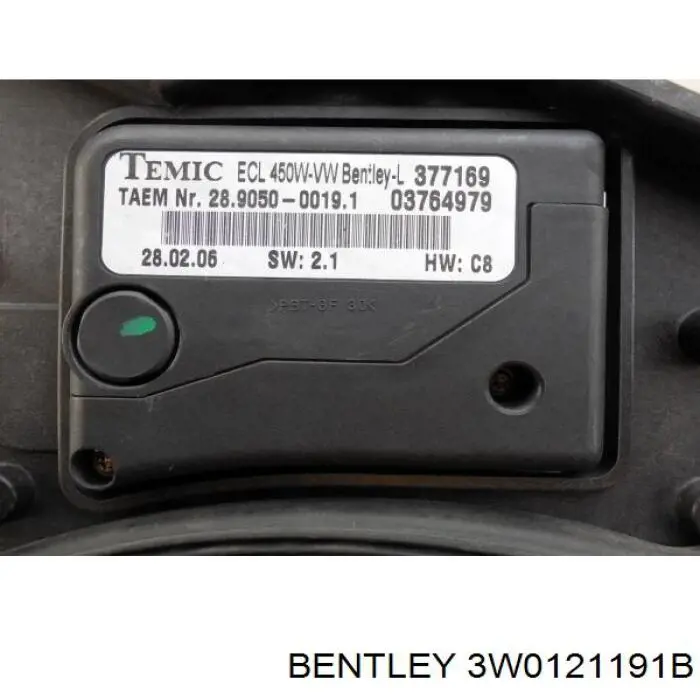  3W0121191B Bentley