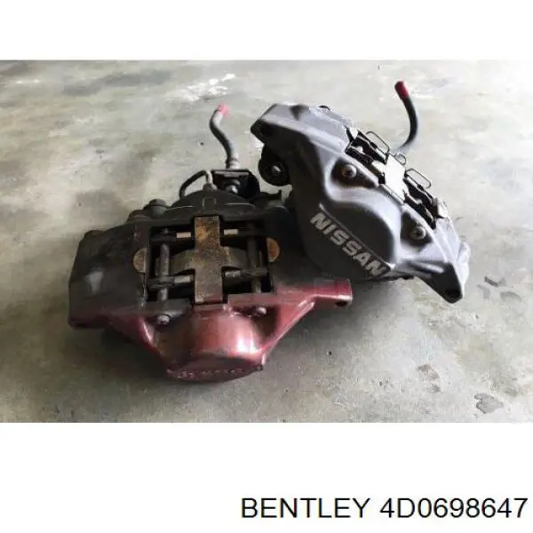 4D0698647 Bentley Ремкомплект суппорта тормозного, переднего