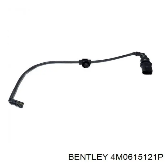 4M0615121P Bentley sensor traseiro de desgaste das sapatas do freio