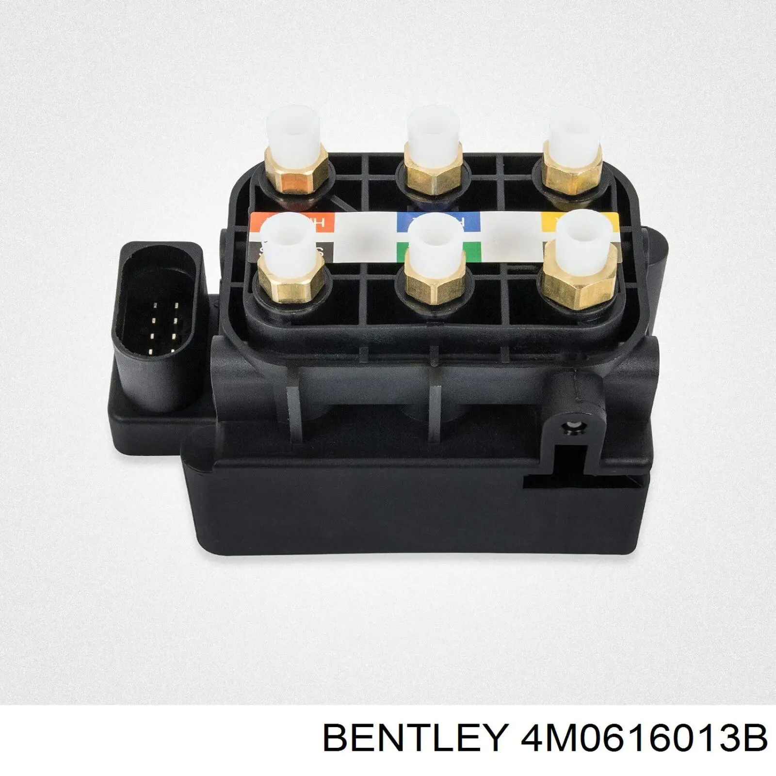 Блок клапанов регулируемой подвески 4M0616013B Bentley