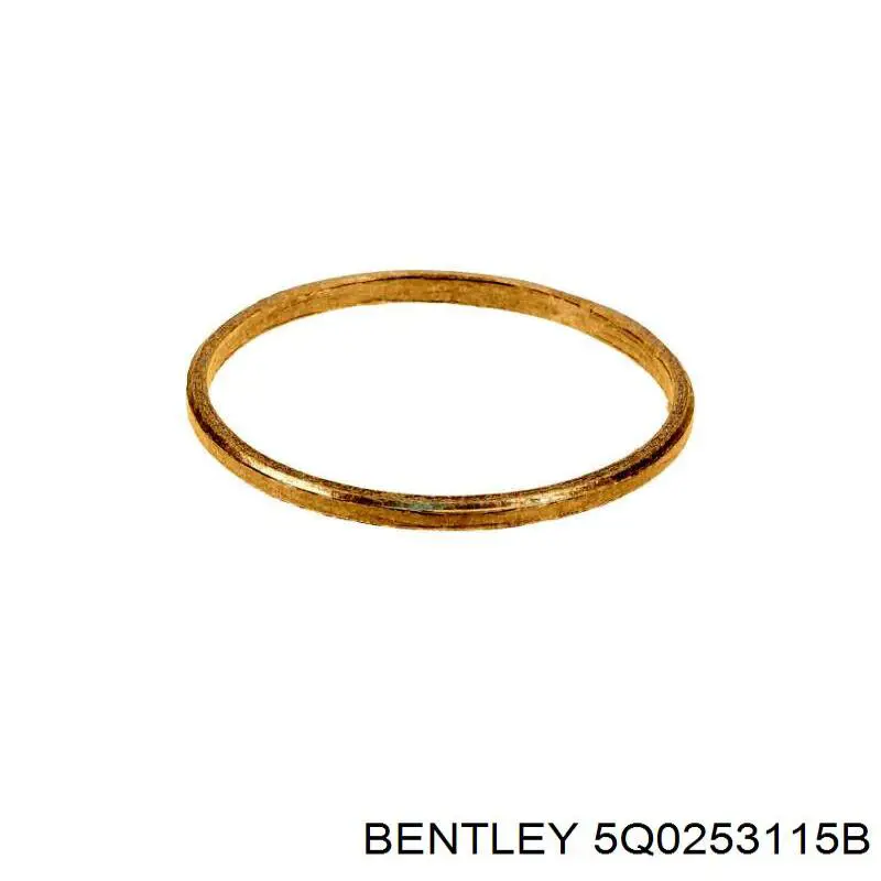 5Q0253115B Bentley прокладка приемной трубы глушителя