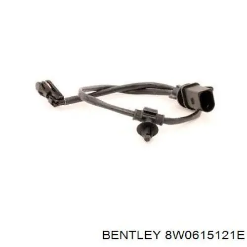 8W0615121E Bentley sensor traseiro de desgaste das sapatas do freio