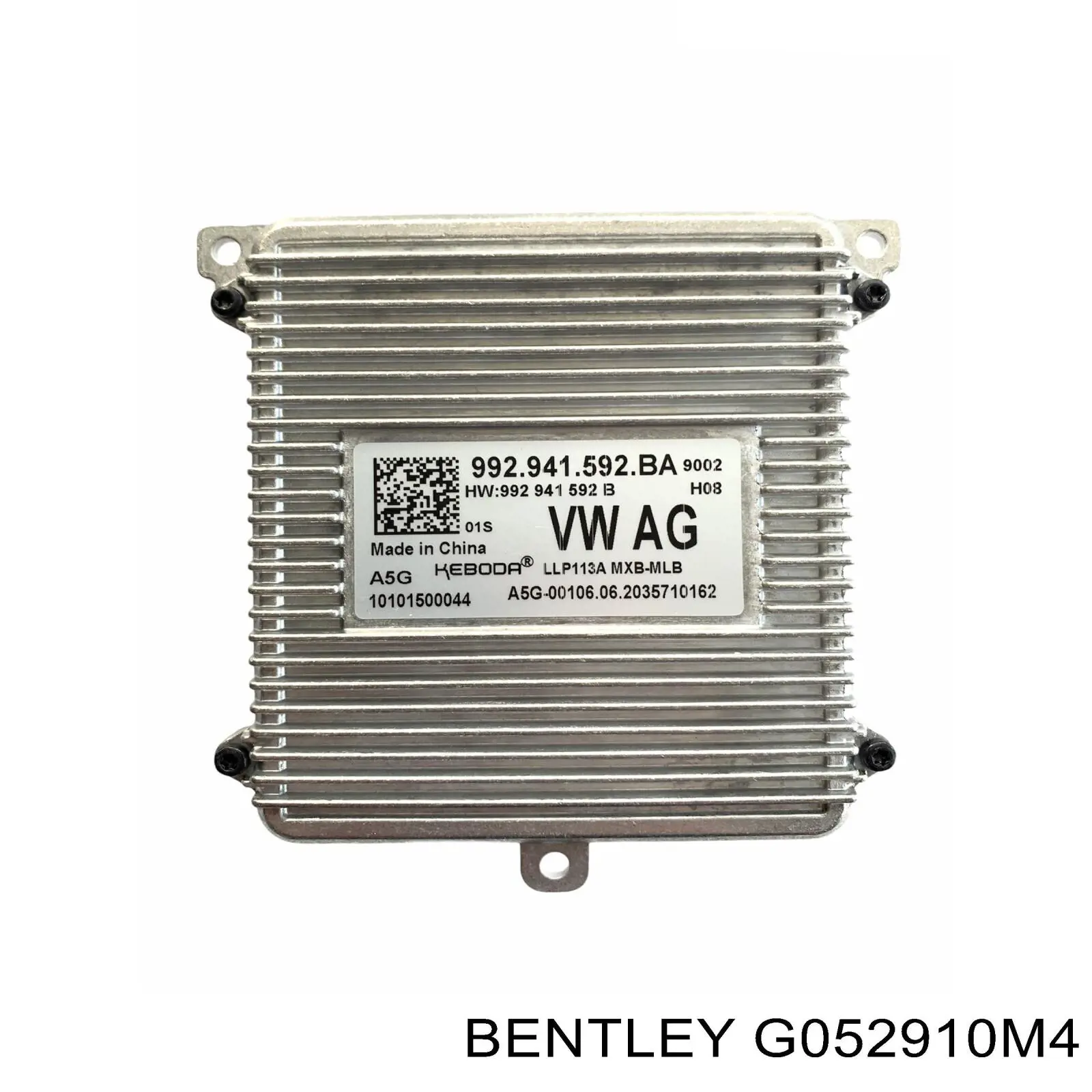 Fluido para la neutralización de los gases de escape, urea G052910M4 Bentley