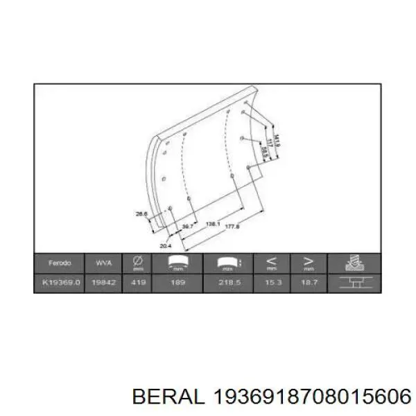  RL206400A8 Roulunds