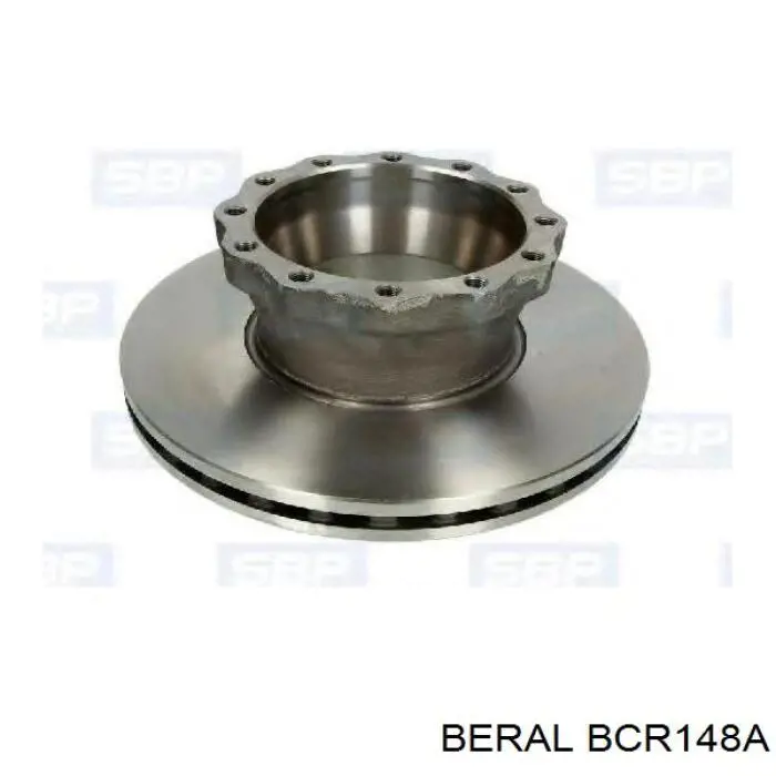 Диск тормозной задний Beral BCR148A