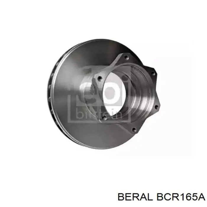 Купить BCR165A Beral Диск тормозной задний