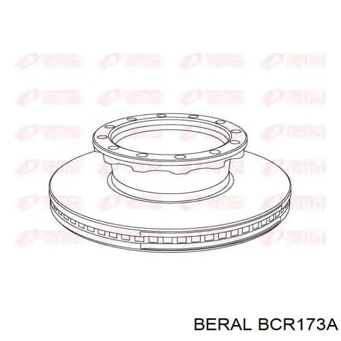 Купить BCR173A Beral Ротор тормозной