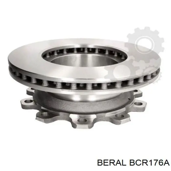 Диск тормозной задний Beral BCR176A