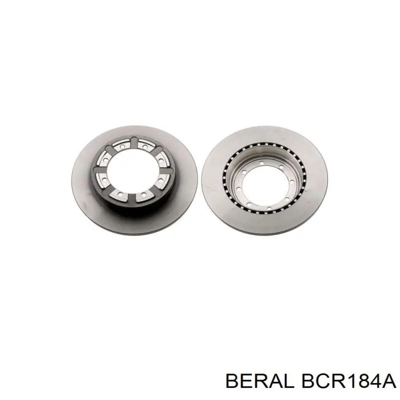 Купить BCR184A Beral Диск тормозной задний