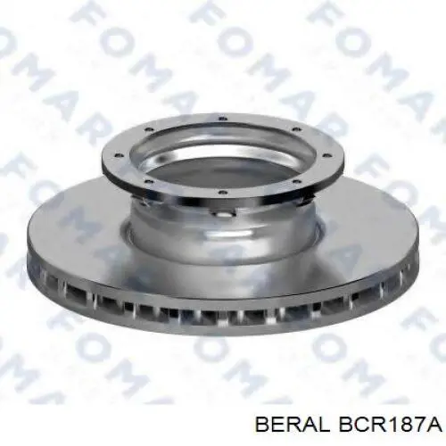 Задний тормозной диск Beral BCR187A цена, от 88.75 USD