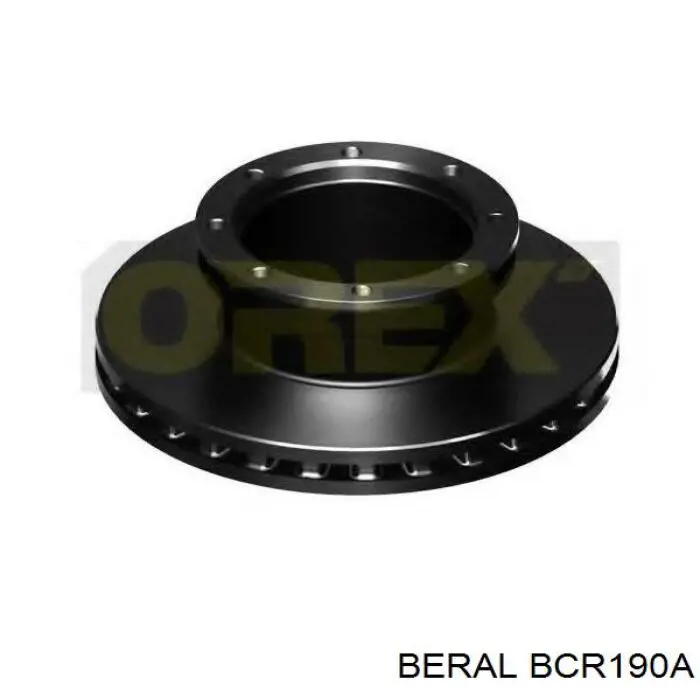 Задний тормозной диск Beral BCR190A цена, от 119.91 USD