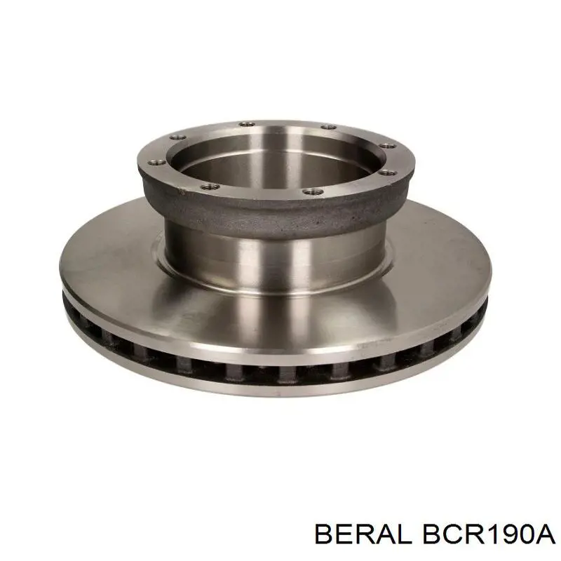 Диск тормозной задний Beral BCR190A