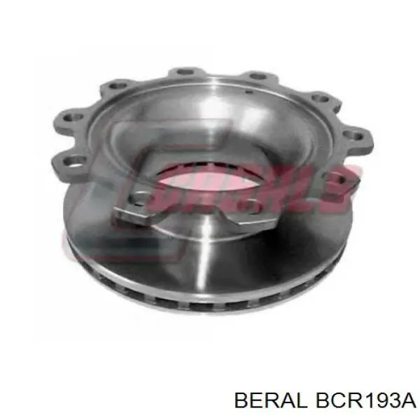 Задний тормозной диск Beral BCR193A цена, от 122.65 USD