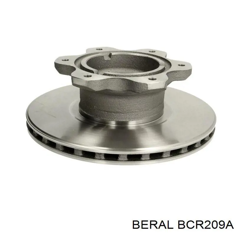 BCR209A Beral диск тормозной задний