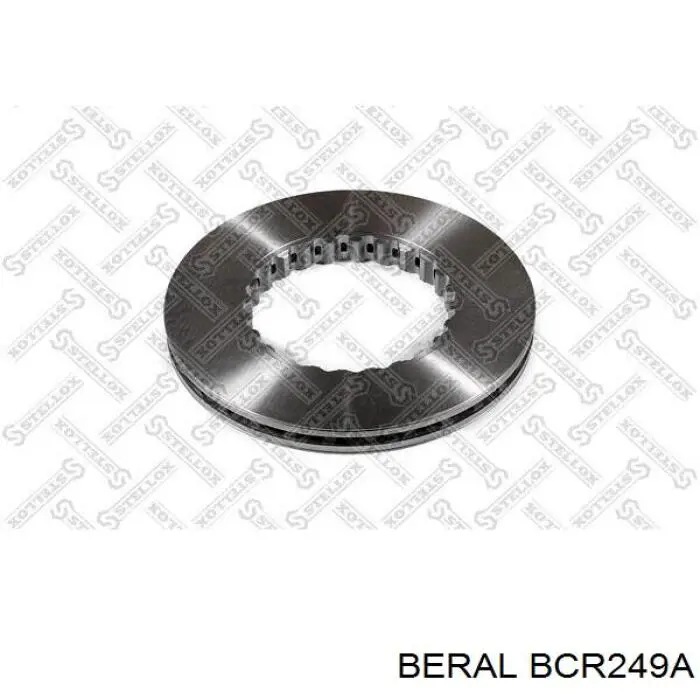 BCR249A Beral Диск тормозной передний