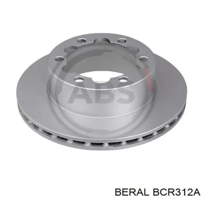 Купить BCR312A Beral Диск тормозной задний