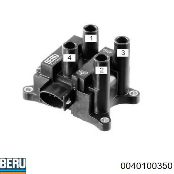 Купить 0040100350 Beru Катушка зажигания