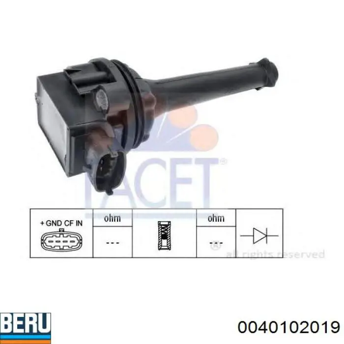Катушка зажигания HIGS2701 Hotaru