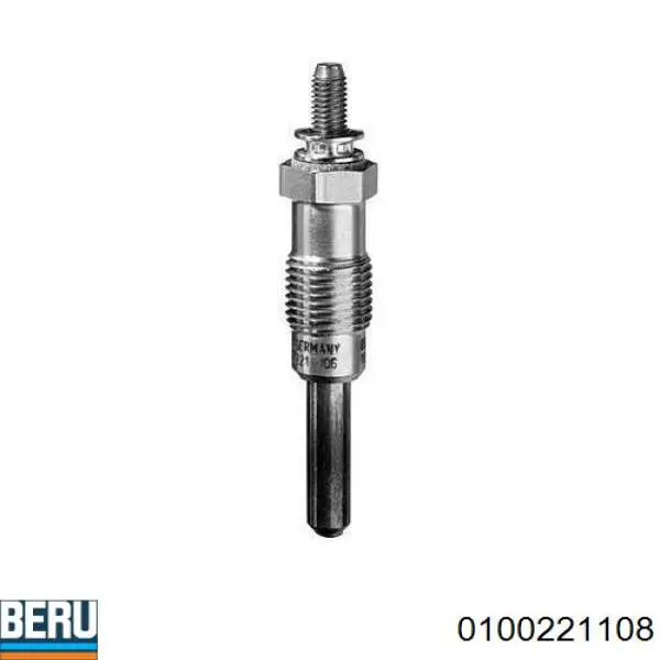 Свечи накала Beru 0100221108 цена, от 4.48 USD