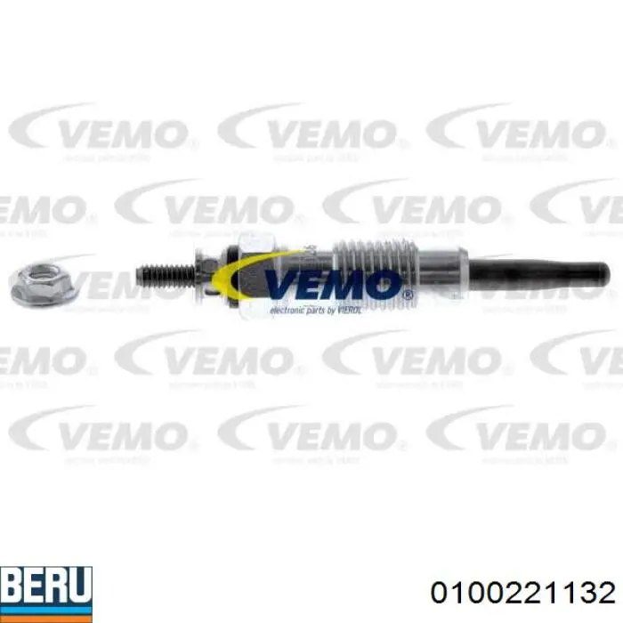 Свечи накала Beru 0100221132 цена, от 5.25 USD