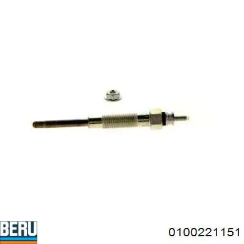 Свечи накала Beru 0100221151 цена, от 7.35 USD