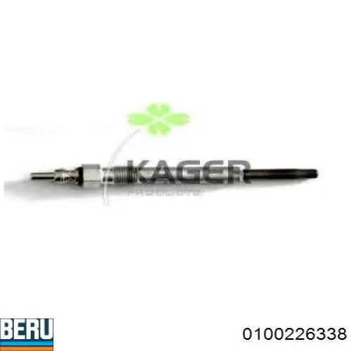 Свеча накала Beru 0100226338