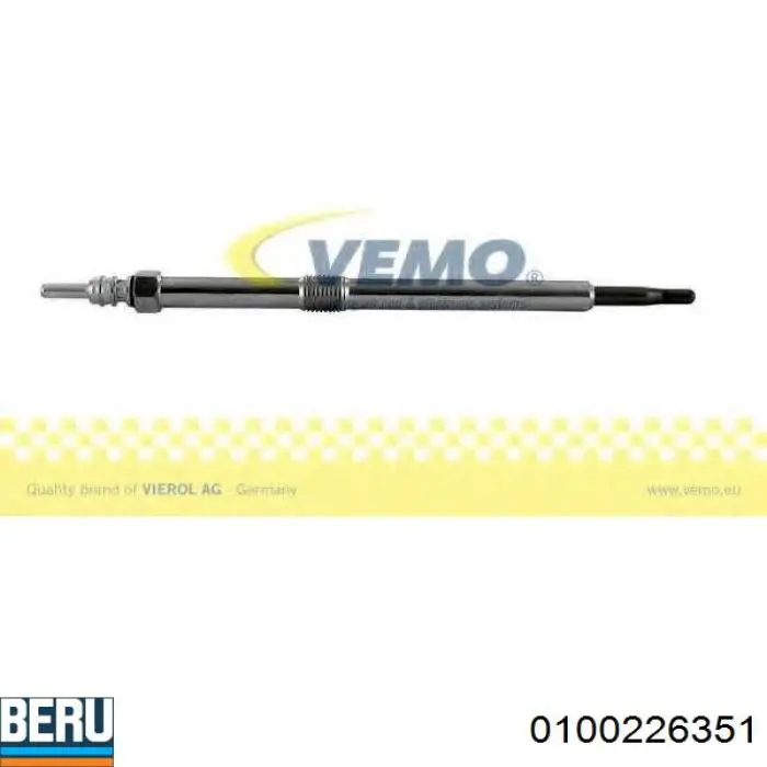 Купить 0100226351 Beru Свечи накала