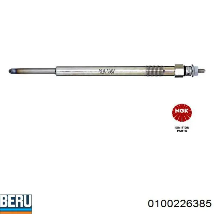 Свечи накала 0100226385 Beru