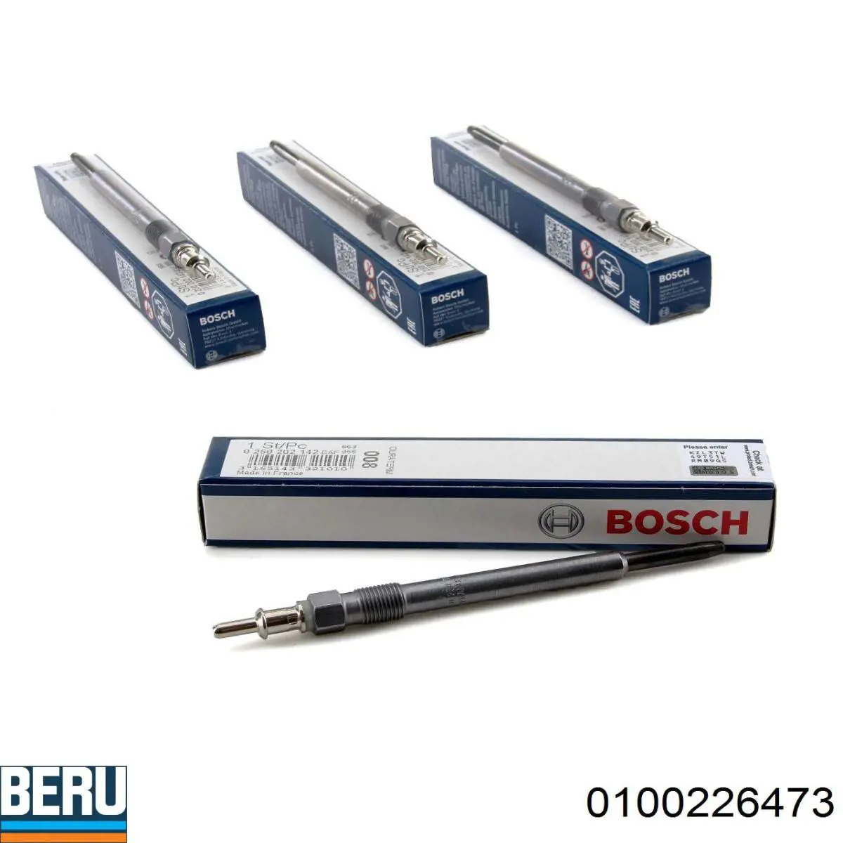 Свечи накала Beru 0100226473 цена, от 9.27 USD