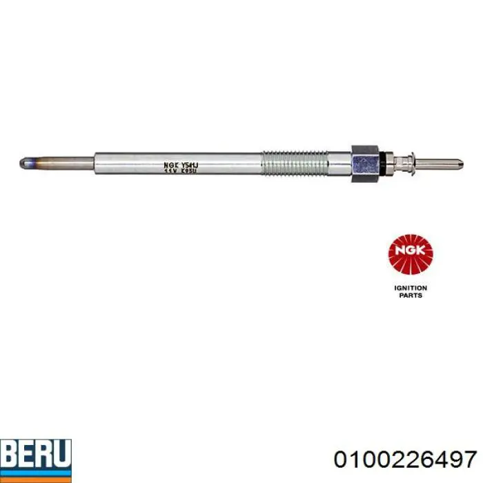Свечи накала Beru 0100226497 цена, от 6.67 USD