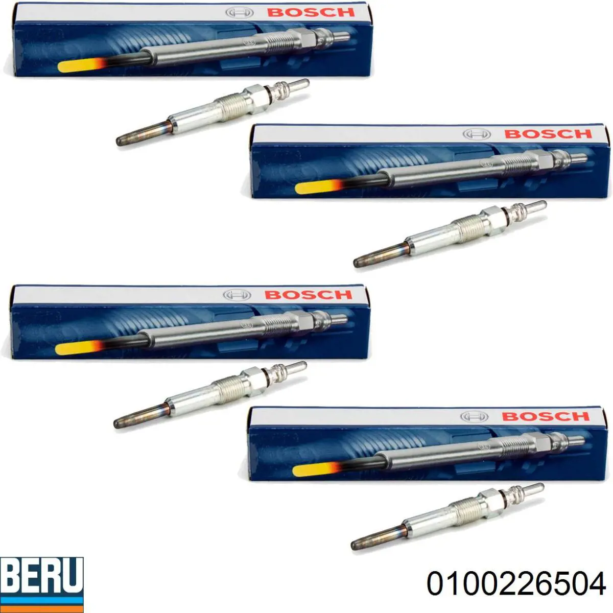Свечи накала Beru 0100226504 цена, от 7.98 USD