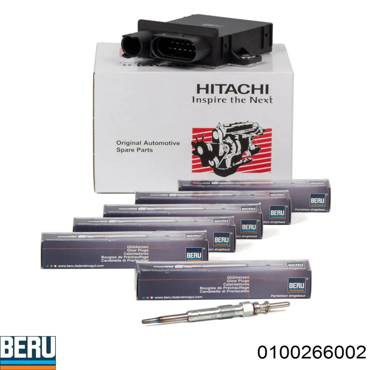 Свеча накала Beru 0100266002