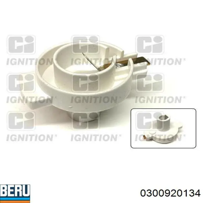 Бегунок (ротор) распределителя зажигания, трамблера Beru 0300920134 цена, от 4.23 USD