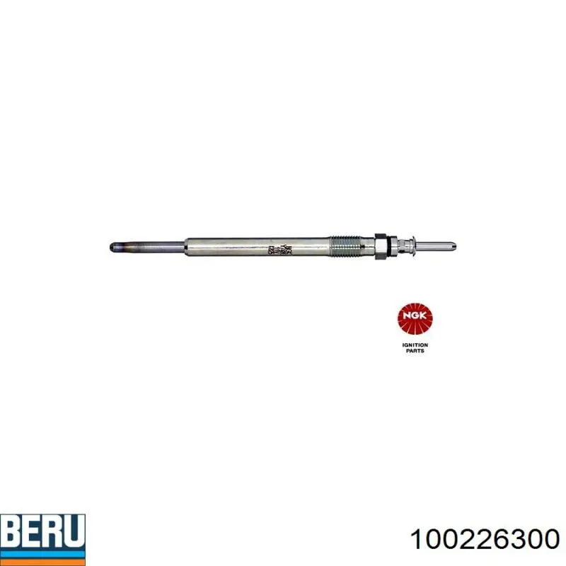 Свечи накала 0100226300 Beru
