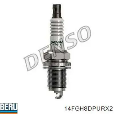 14FGH8DPURX2 Beru Свечи зажигания
