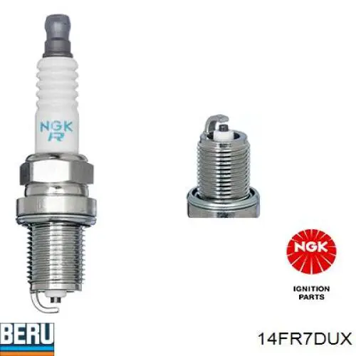 Свеча зажигания Beru 14FR7DUX цена, от 2.66 USD