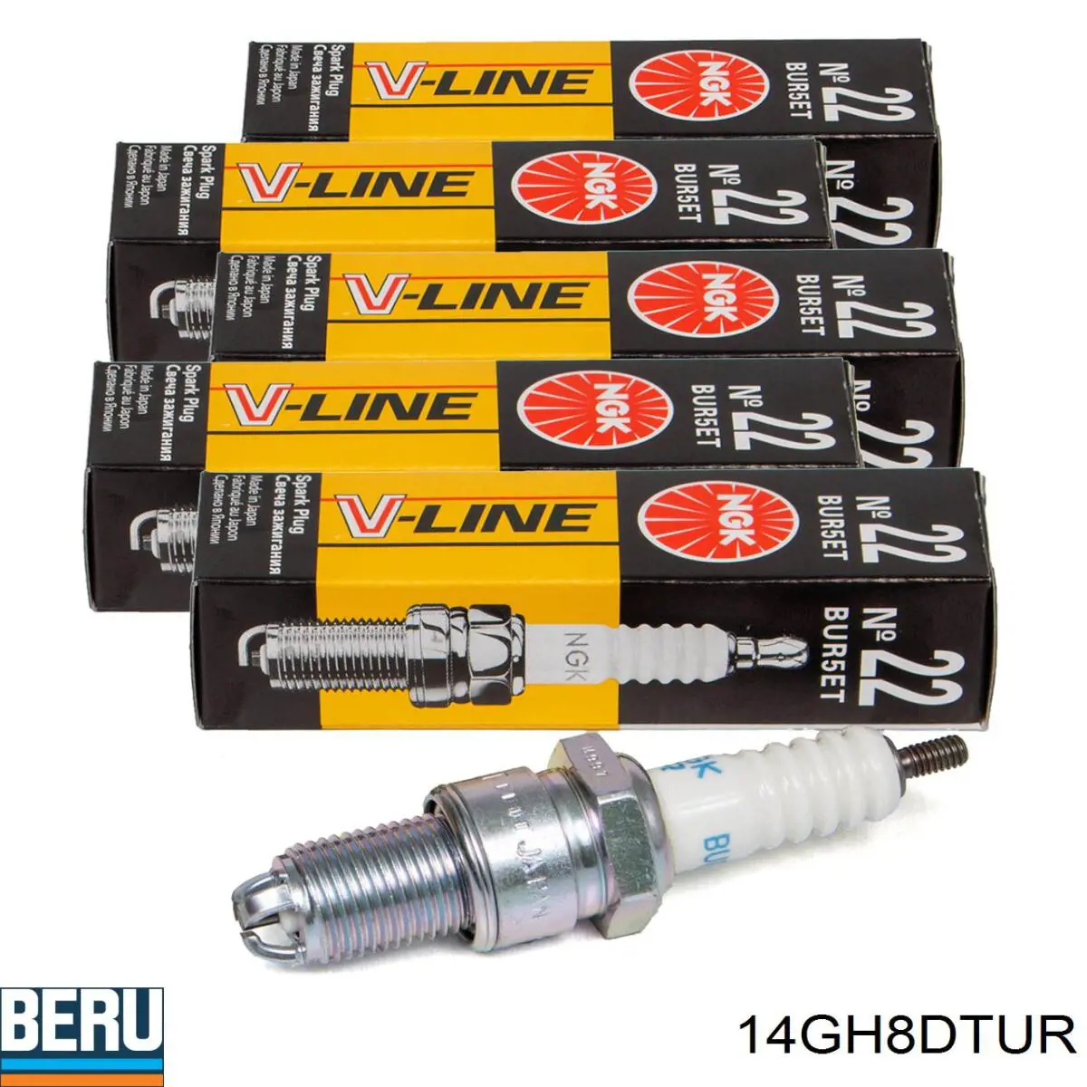 Свеча зажигания Beru 14GH8DTUR цена, от 4.62 USD