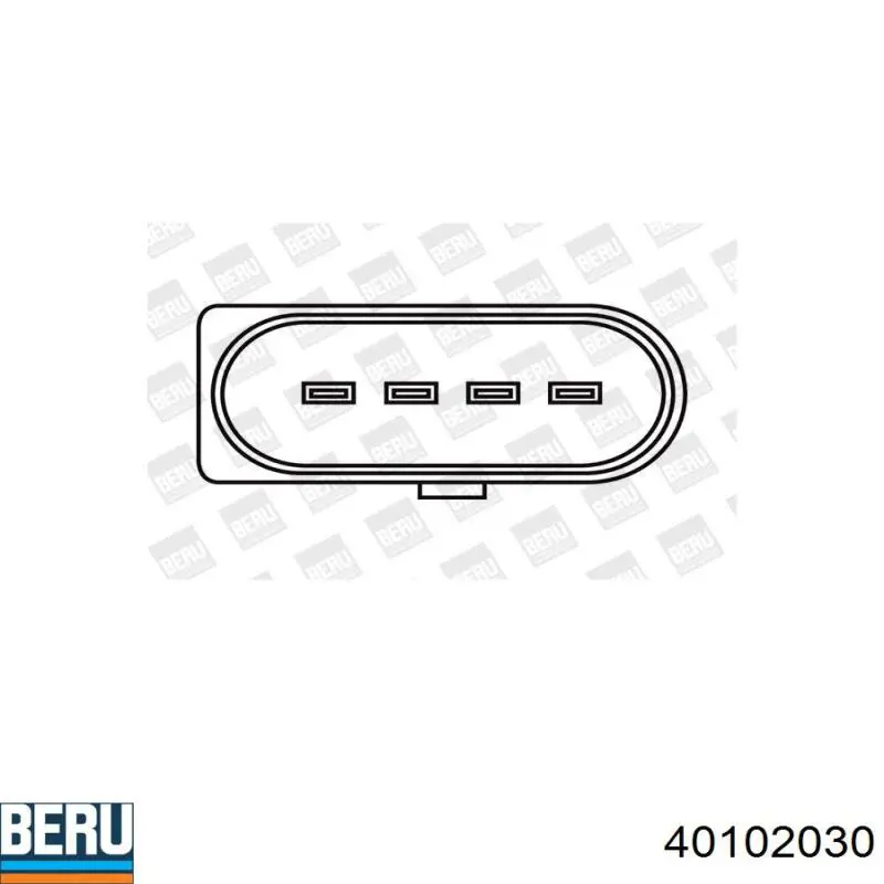 40102030 Beru Катушка зажигания