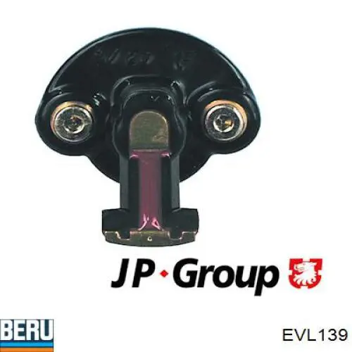 Rotor del distribuidor de encendido EVL139 Beru