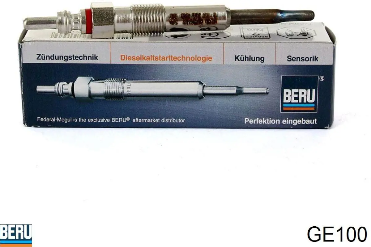 Свечи накала Beru GE100 цена, от 7.45 USD