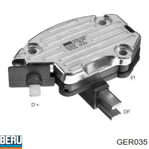 GER035 Beru реле-регулятор генератора (реле зарядки)