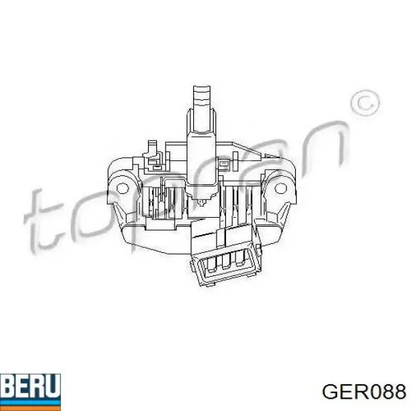 Реле генератора GER088 Beru