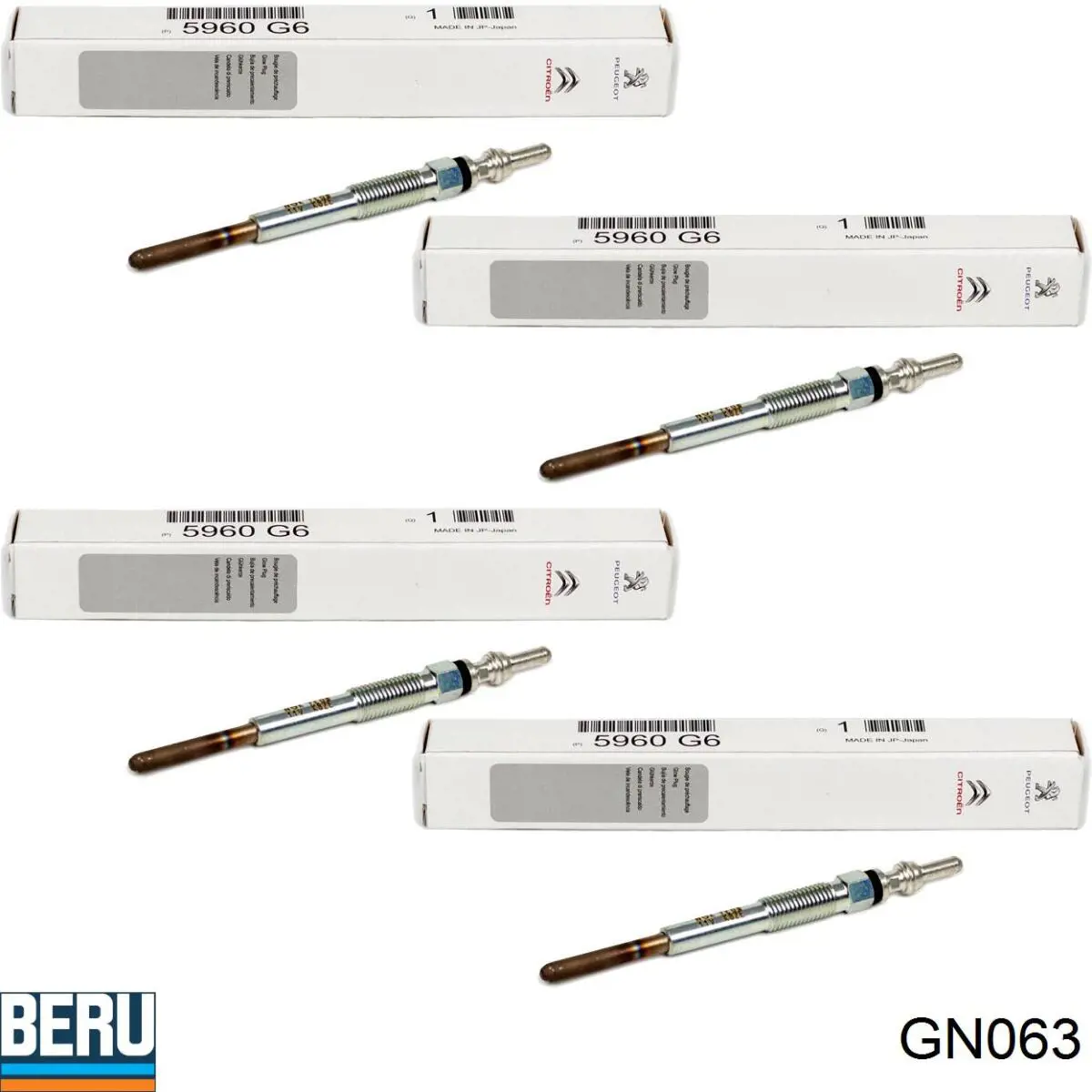 Свеча накала Beru GN063