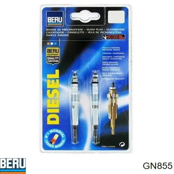 Свеча накала Beru GN855