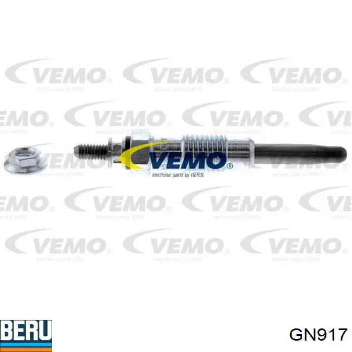 Свечи накала Beru GN917 цена, от 6.45 USD