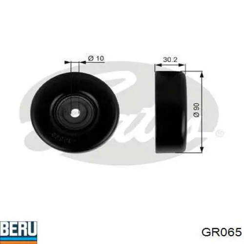 Купить GR065 Beru Реле свечей накала